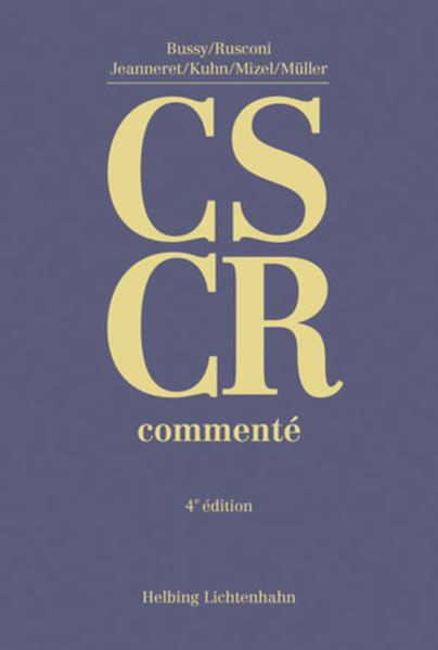 Image du produit Code suisse de la circulation routière commenté (CS CR) (Français, Yvan Jeanneret)