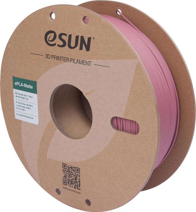 Produktbild eSUN ePLA-Matte Morandi Purple Filament 1.75mm 1Kg (PLA, 1.75 mm, 1000 g, Violett)