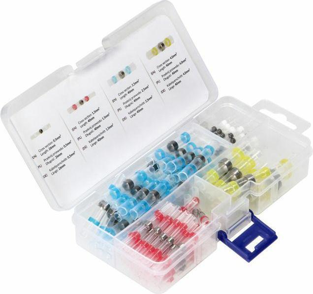 Orno ZESTAW KOŃCÓWEK KABLOWYCH SHRINK-WITH-TIN 100szt