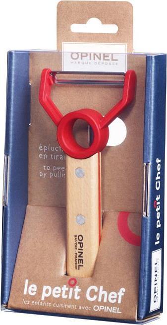 Image du produit Opinel 001745 Le Petit Chef Éplucheur Inoxydable Couteau en acier inoxydable Gris M
