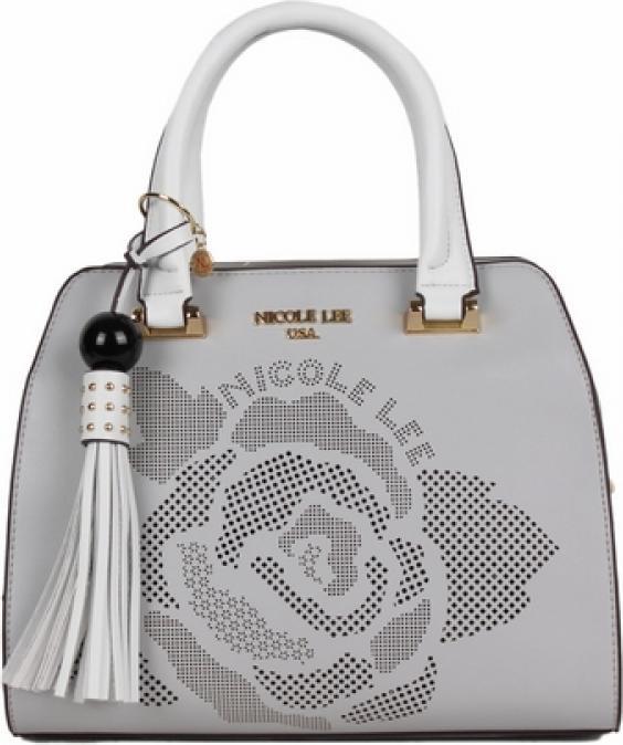Nicole Lee Handtasche "Rose Laser-Cut small Dome Satchel"