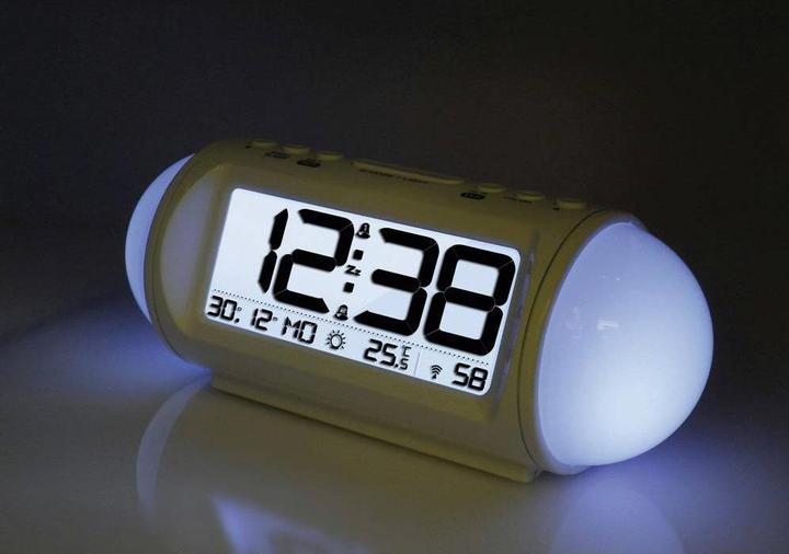 Produktbild Technoline Funk Wecker WT 499 Weiss Alarm