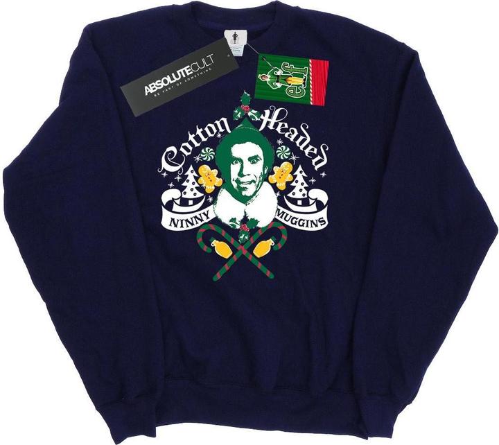 Elf Cotton Headed Ninny Muggins Sweatshirt (S)