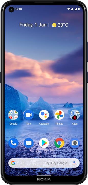 Produktbild Nokia 5.4 (128 GB, Polar Night, 6.39", Dual SIM + SD, 48 Mpx, 4G)