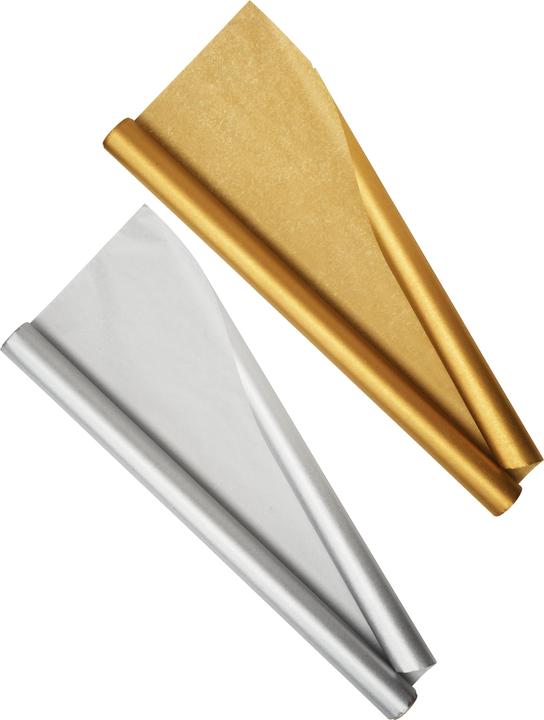 Produktbild Werola Seidenpapier Rolle 50x500 cm metallic gold farbfest (20 g/m², 1 x)
