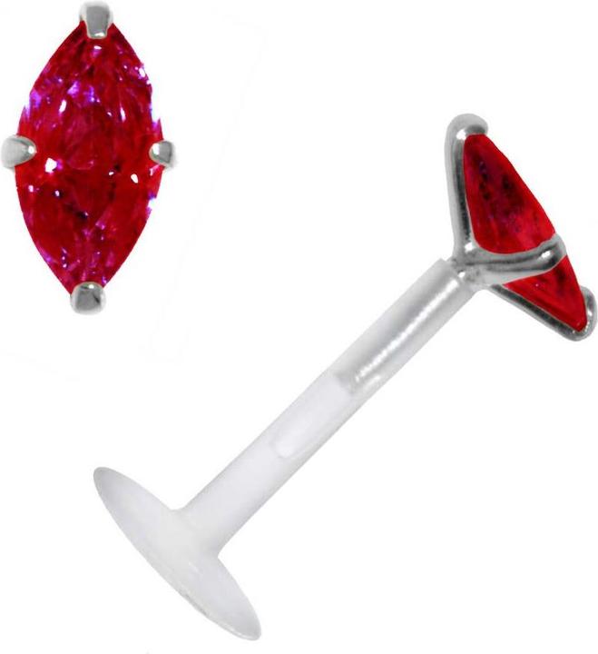 Immagine prodotto Bijouteria Piercing (Bioplastica, Argento 925, Zirconia)