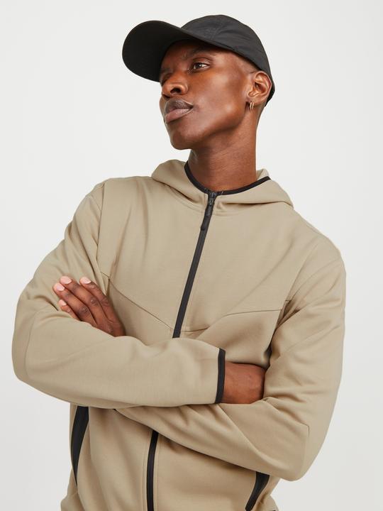 Immagine prodotto Jack & Jones Felpa con cappuccio monocolore Felpa con cappuccio e zip (XS)