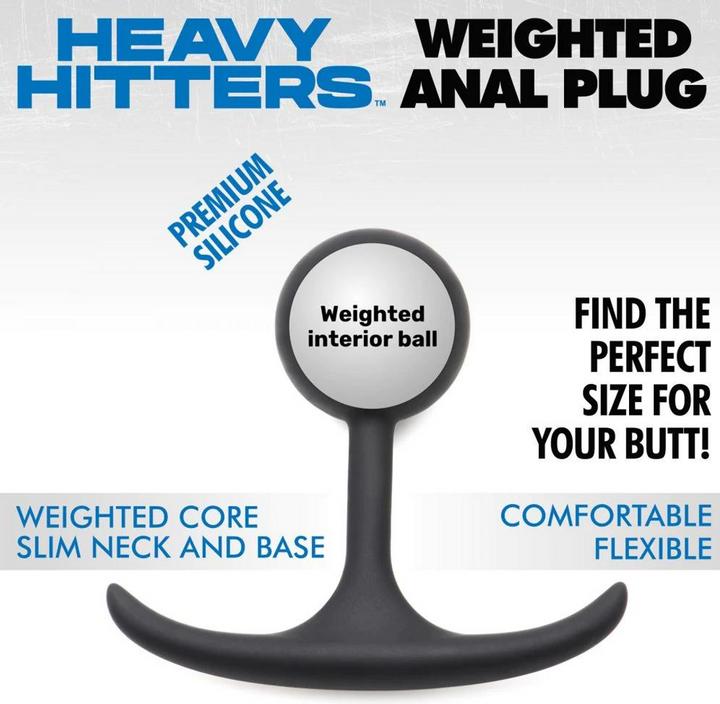 Productafbeelding Heavy Hitters Butt Plug /w Gewicht Extra gross
