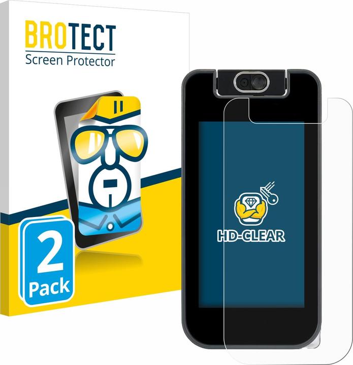 Produktbild BROTECT Schutzfolie Displayschutz Klar (2 Stück, VTech KidiBuzz 3)