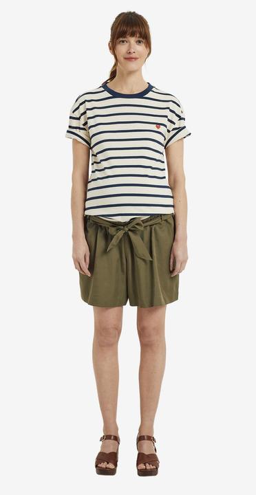 Actual product image Vertbaudet Umstands-Shorts aus Lyocell mit Einsatz am Bauch (42)