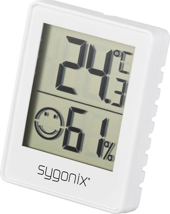 Produktbild Sygonix Thermo-/Hygrometer Weiss