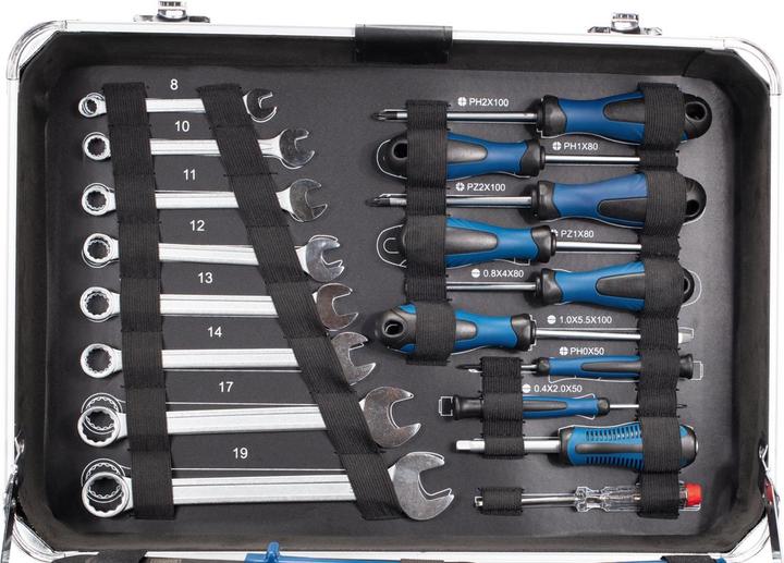 Produktbild Scheppach Handwerkzeugsatz TB150 im Metallkoffer 101-tlg. (101 Teile)
