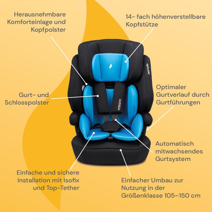 Produktbild Osann Jazzi Isofix (Kindersitz, ECE R129/i-Size Norm)