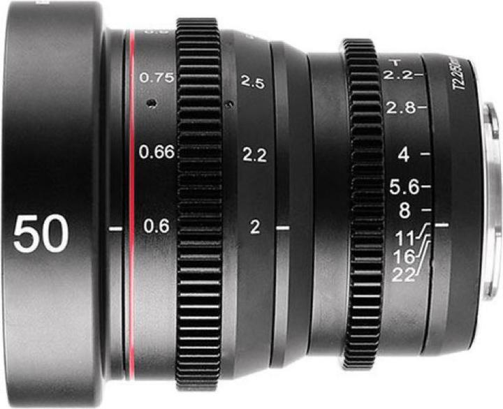 Produktbild Meike 50 mm T2.2 Sony E Cine (Sony E, APS-C / DX)