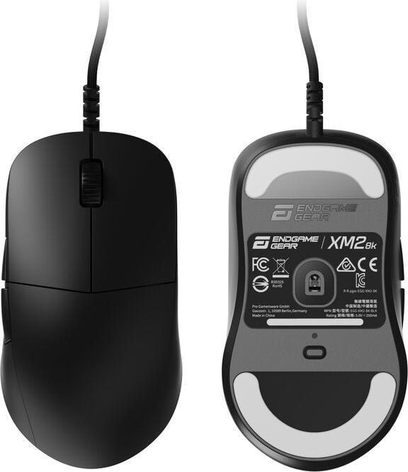 Actual product image Endgame Gear XM2 8k gaming mouse, wired - black (Cable)