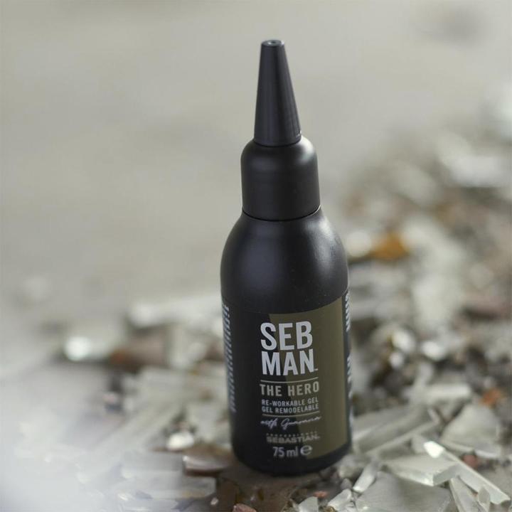 Image du produit Sebastian Le Hero Re-Workable Gel (Cire capillaire, 75 ml)