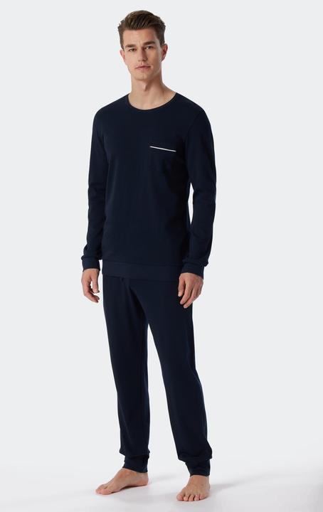 Image du produit Schiesser Pyjama "Fine Interlock" marine (XXL)