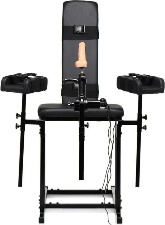 Actual product image Master Series Obedience Chair with Sex Machine