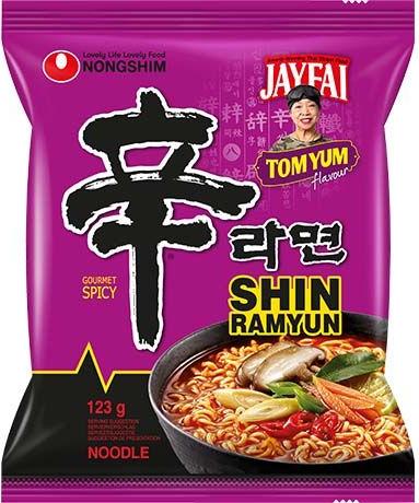 Actual product image Nongshim Shin Ramyeon Tom Yum (123 g)