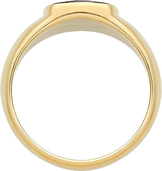Produktbild Elli PREMIUM Ring Siegelring Sodalith Quadrat Klassik 925 Silber (58, 925 Silber)