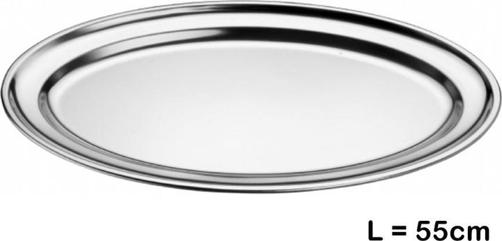 Produktbild Stronghold Edelstahl Servierplatte 55cm