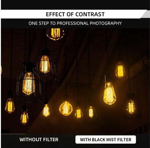 Produktbild 7artisans Objektivfilter 1/8 Black Mist – 77 mm (77 mm, Black Mist Filter, 77 mm)