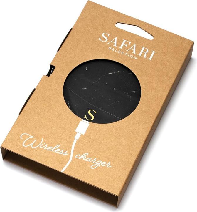 Produktbild Safari Selection Ladestation CIRCLE MARBLE schwarz/klein gemustert (10 W)