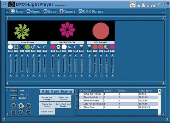 Productafbeelding Velleman USB-gestuurde DMX interface