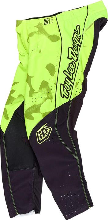 Troy Lee Designs SE Pro Pant, Blotted, flo yellow, 32 (32)
