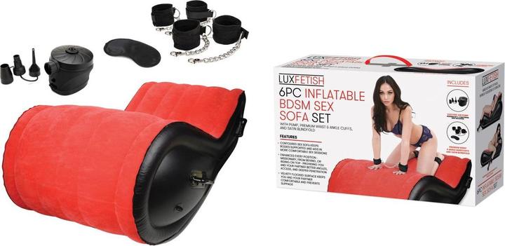 Image du produit Lux Fetish 6 PC Inflatable BDSM Sex Sofa Set