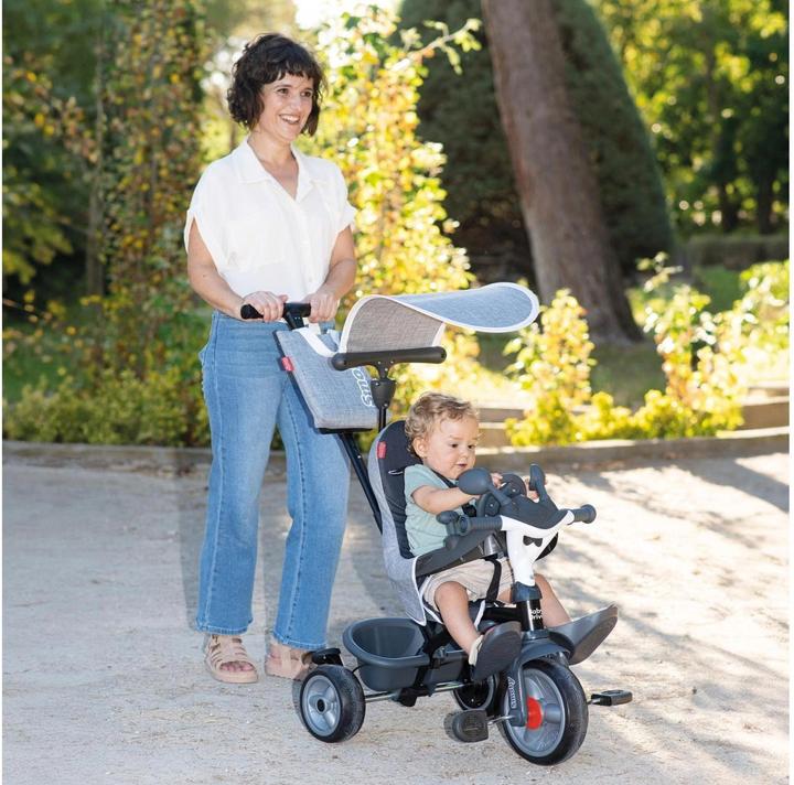 Produktbild Smoby Baby Driver Tricycle Grey