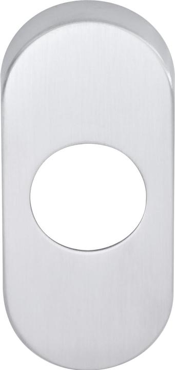 Produktbild Ogro Dorma Drückerrosette Premium 6621 m. Hochhaltefeder 23,5mm Alu silber eloxiert (Türgarnitur)