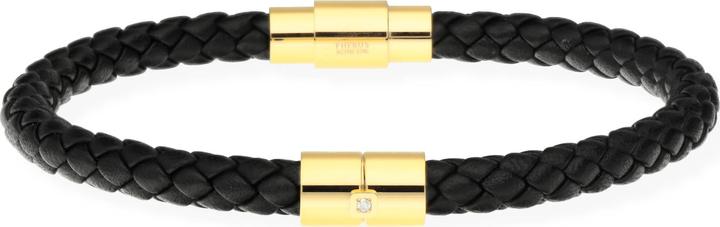 Carat Men's Classic Diamond (0.60 cm, Edelstahl)