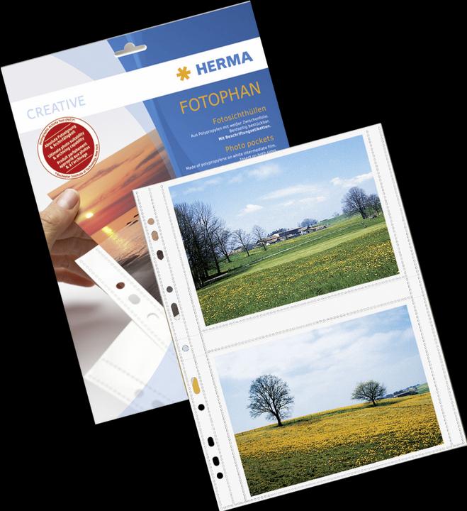 Produktbild HERMA Foto Hüllen (23 x 31 cm, 250 x)