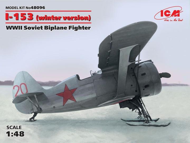 Image du produit ICM I-153 version hiver WWII Soviet Biplane Fighter