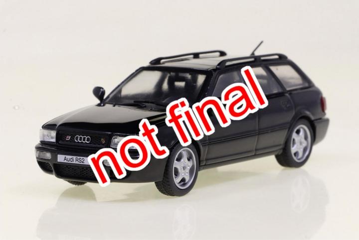 Actual product image Solido 1:43 Audi RS2 black