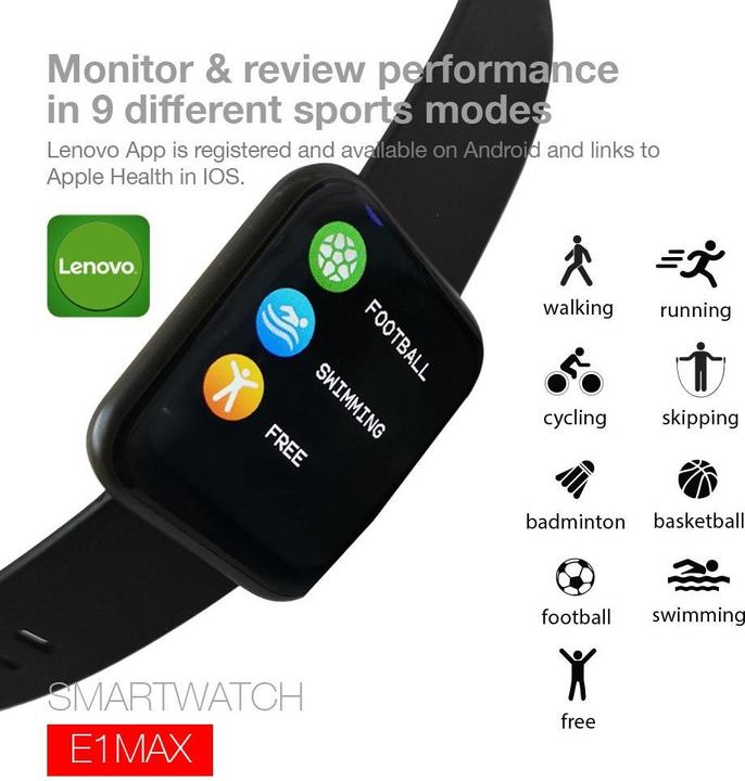 Produktbild Lenovo E1 Max (43 mm)