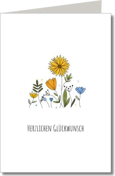 Produktbild Keitcards Glückwunsch karte herzlichen Glückwunsch (1 Stk.)