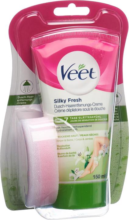 Veet Crema per la rimozione dei capelli sotto la doccia (150 ml, 1 x, 198 g)