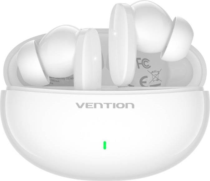 Vention Earphones TWS Elf E01 (white) (21 h, Wireless)