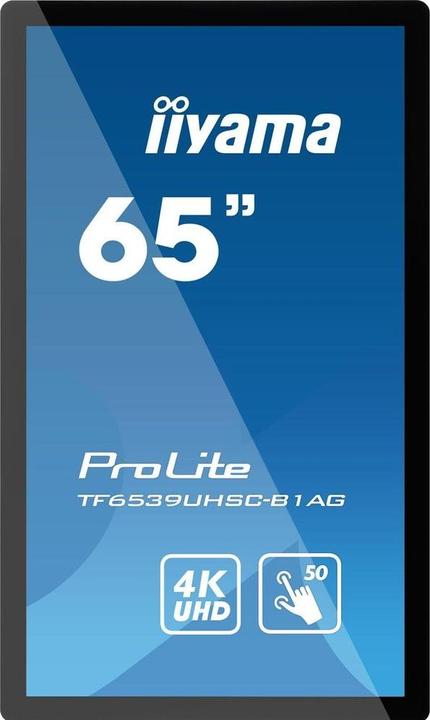 Produktbild iiyama ProLite TF6539UHSC-B1AG (3840 x 2160 Pixel, 65")