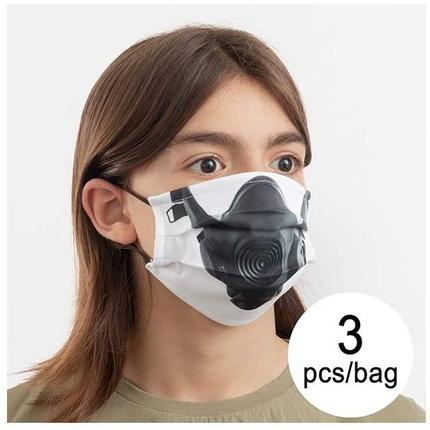 Luanvi Wiederverwendbare Stoff-Hygienemaske Gas Grösse M Packung mit 3 Einheiten (3 x)