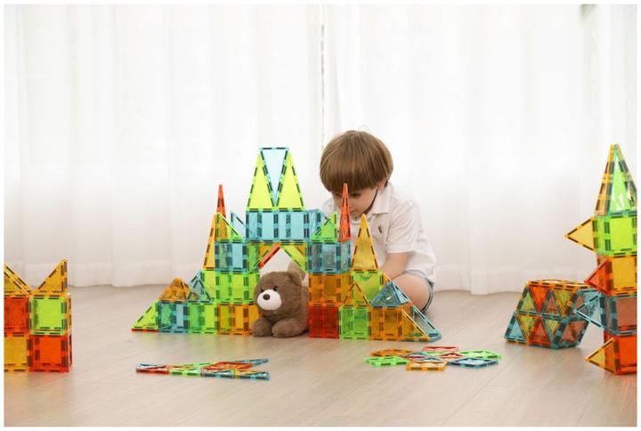 Actual product image Geomag Magnetic Tiles