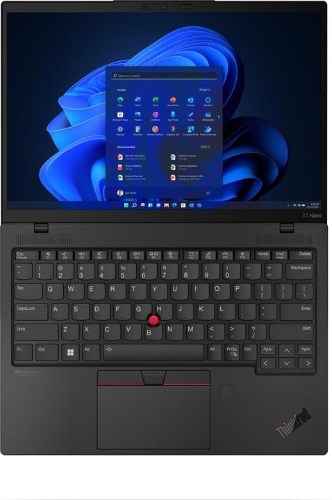 Produktbild Lenovo ThinkPad X1 Nano Gen. 2 (13", Intel Core i7-1260P, 16 GB, 1000 GB, DE)