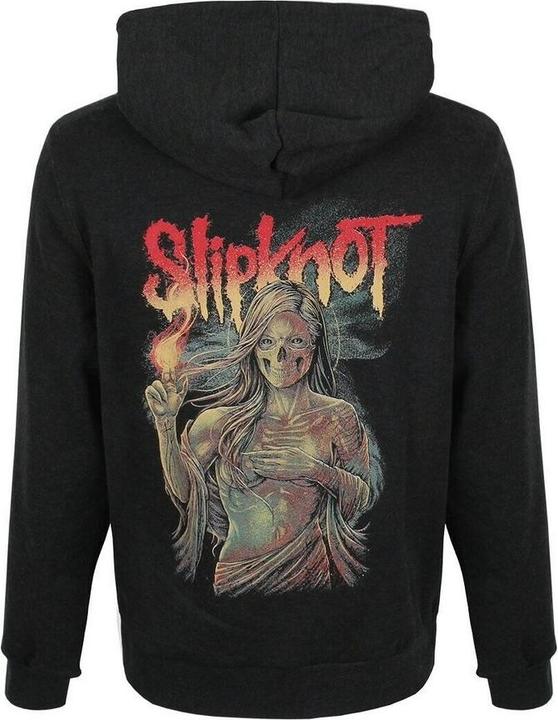 Immagine prodotto Slipknot Felpa con cappuccio Burn Me Away con cerniera a tutta lunghezza Con cerniera (L)