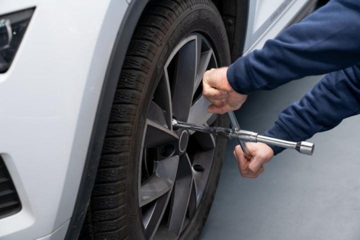 Produktbild Cartrend Kreuzschlüssel klappbar