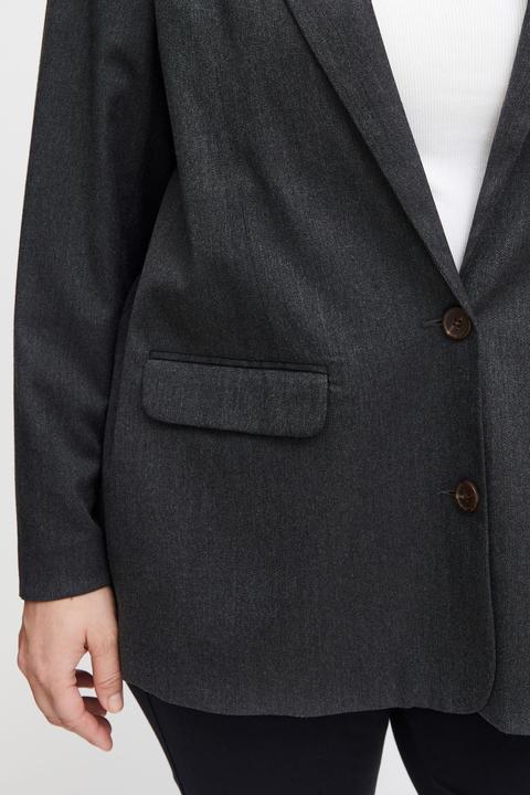 Actual product image Fransa Plus Size Selection - FPLEA BLA 1 - Blazer - 20612792 (48)
