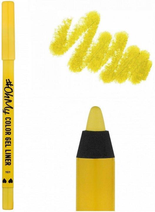 Image du produit MyScreen Protector LAMEL OhMy Color Gel Crayon Eyeliner n° 404 - Jaune 1.4g (Jaune)