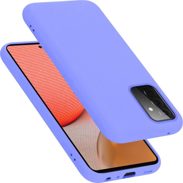 Actual product image Cadorabo TPU Liquid Silicone Case Cover (Samsung Galaxy A72)