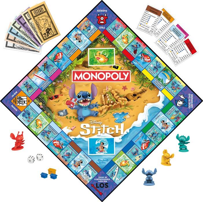 Image du produit Hasbro Gaming Monopoly Stitch (Allemand)